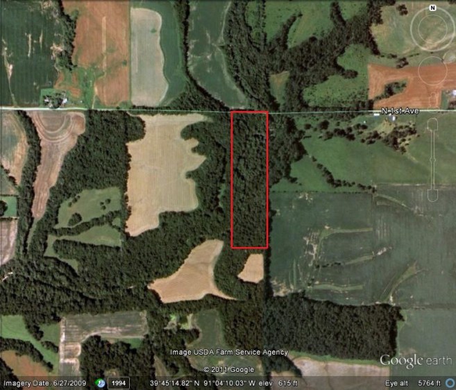 20 Acres Hunting Land For Sale In Pike County, Illinois #0810011202